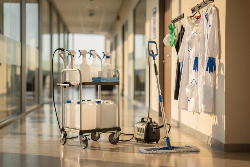 Wo führen wir unsere Reinigungsarbeiten für Sie durch? – MCC Gebäudereinigung